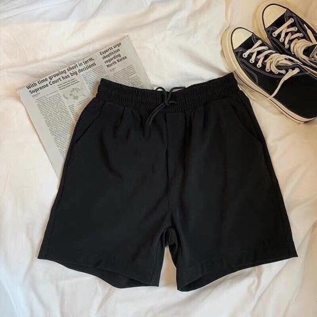 Quần Short kaki unisex Basic phong cách ulzzang SmileZ