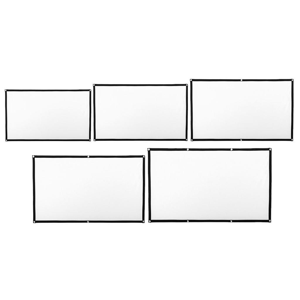 Durable Soft Projector Screen Film Home Cinema Movie Screen Projection