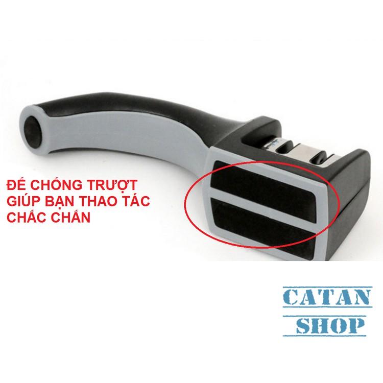 Combo 2 Dụng cụ mài dao cầm tay cực sắc, mài kéo, đế chống trượt, dễ dàng vệ sinh GD58-DCMD-2