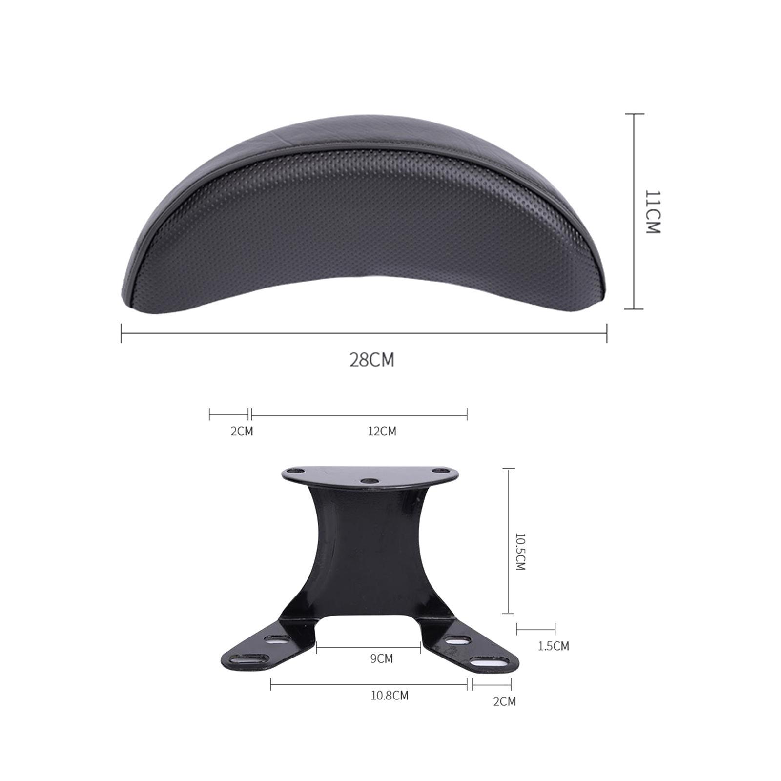 Rear Seat Backrest Lightweight  Back Support Accessory Universal Bracket Comfortable for Electric Bicycles Electric Bike