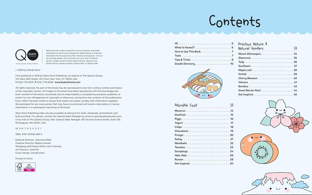 Sách - Kawaii Doodle Cuties : Sketching Super-Cute Stuff from Around the World by Pic Candle