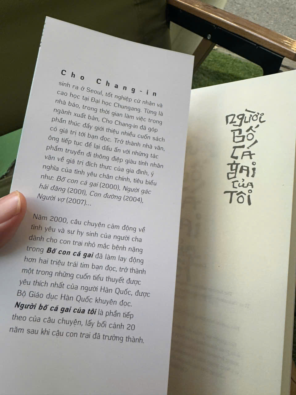 NGƯỜI BỐ CÁ GAI CỦA TÔI – Cho Chang-in – Nguyễn Thị Thu Vân dịch – Nhã Nam