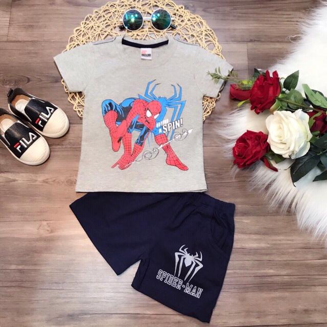 2 Bộ siêu nhân bé trai size