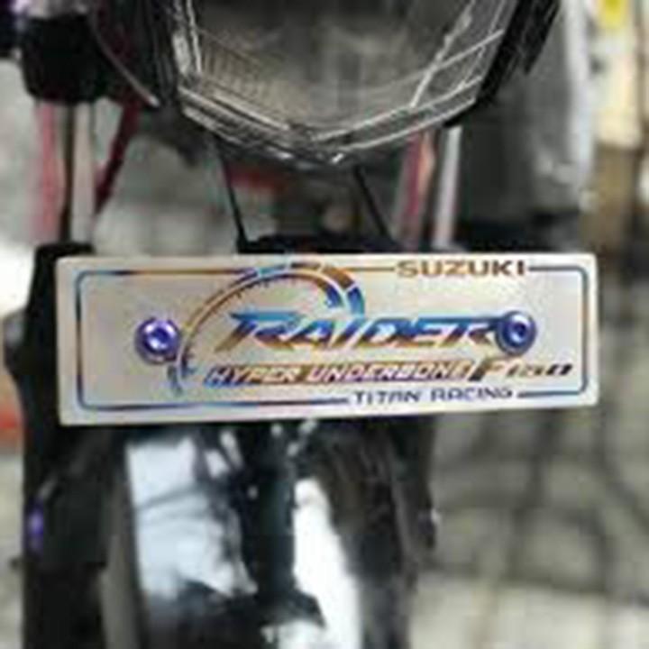 Bảng tên TITAN xịn raider - 8888