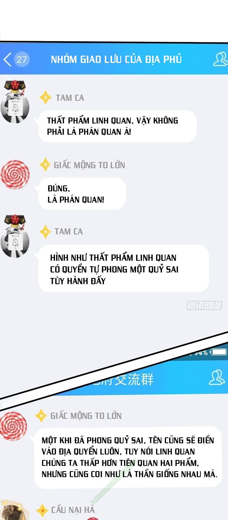 nhóm giao lưu của địa phủ chapter 1 16