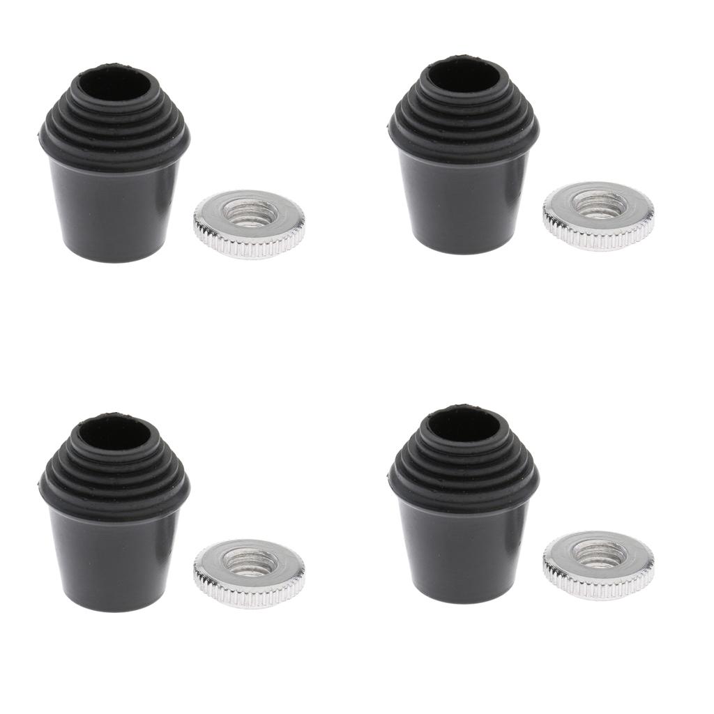 Sunnimix 4 Bộ Trống Bass Chân Phần Tầng Tom Chân Dành Cho Nhạc Cụ Bộ Gõ