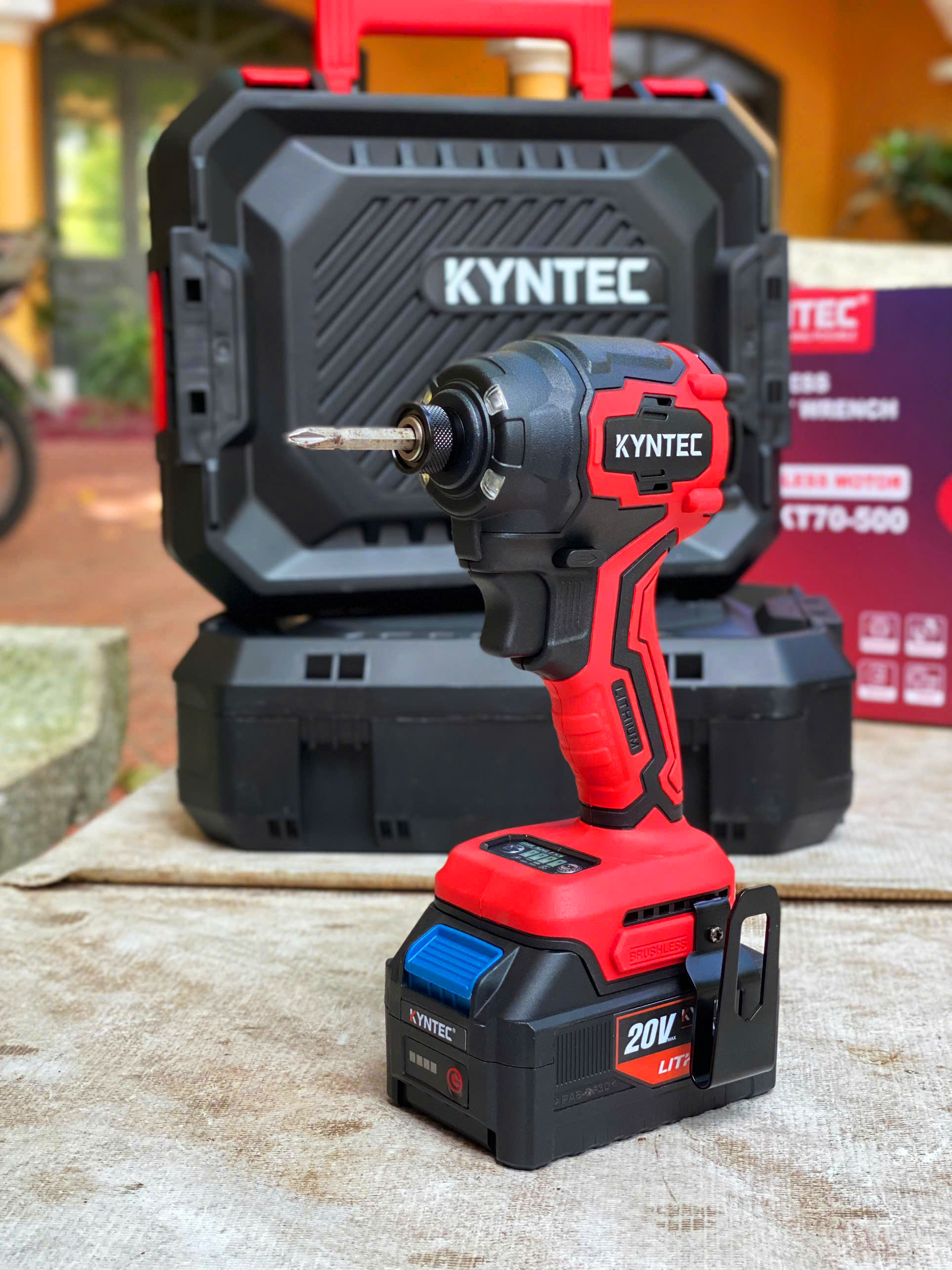 Thân máy bắn vít pin cầm tay chính hãng Kynko Kyntec KT68 20V chân pin phổ thông (giá không gồm pin)