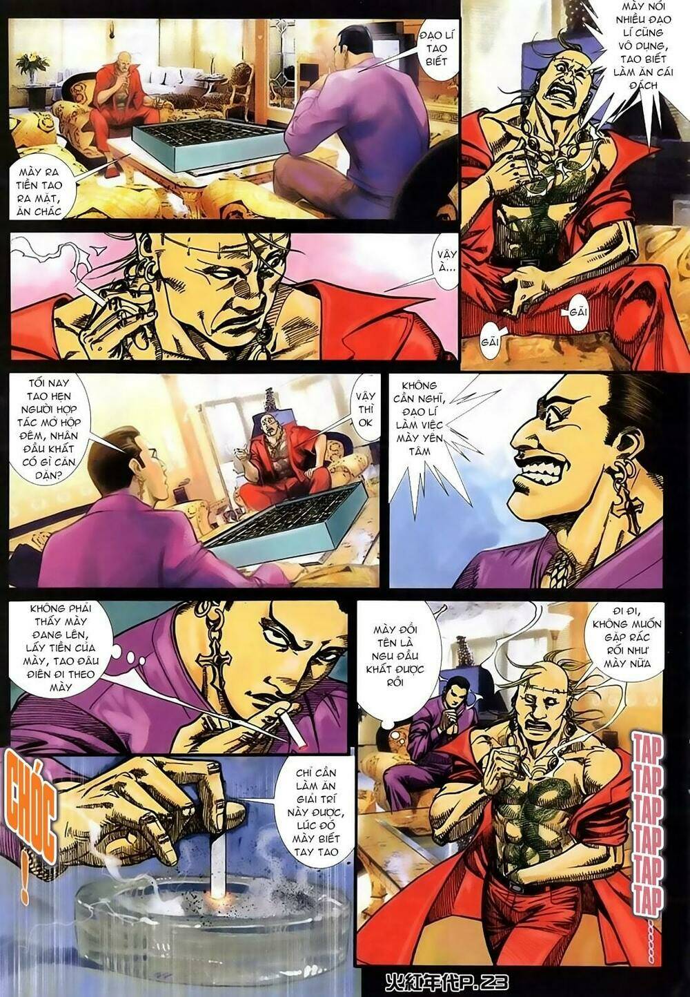 hỏa hồng niên đại hắc cốt đường chapter 125 21