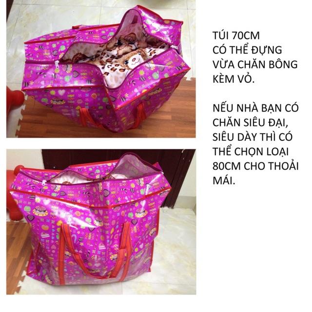 Túi Bạt Túi Dứa Túi Đựng Đồ Túi Bạt Có Dây Kéo Túi Vải Bạt Đựng Quần Áo