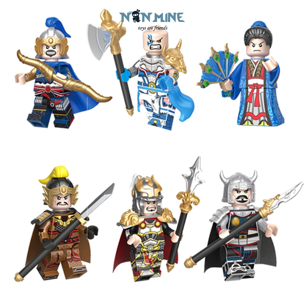 Đồ Chơi Minifigures Mô Hình Tướng Tam Quốc Xếp Hình Lắp Ráp 2030F