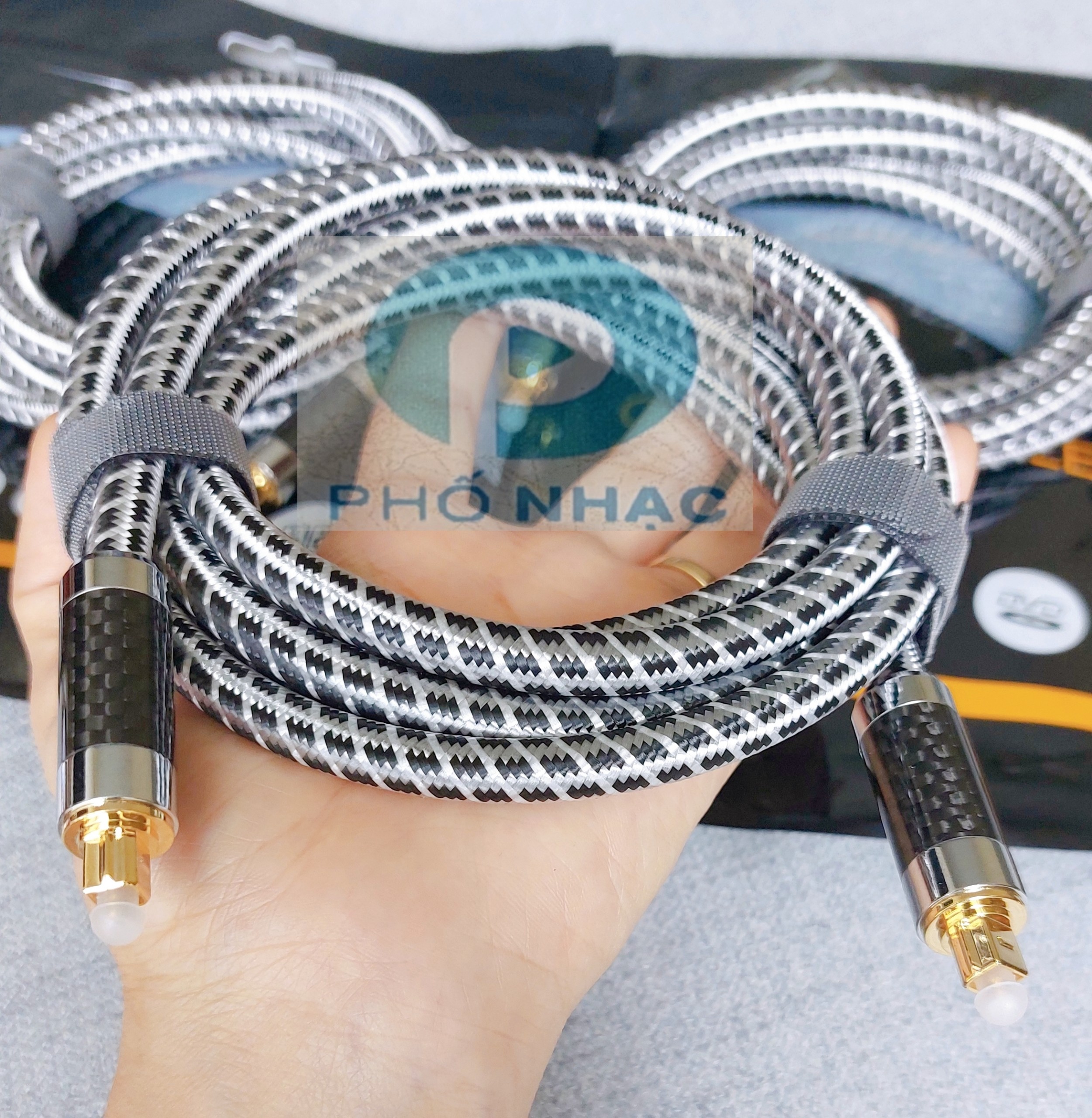 Hình ảnh Dây Optical Quang cao cấp – Dây cáp quang âm thanh (Optical/ Toslink Cable) Chơi Nhạc Cổng Quang Tuyệt Vời - Hàng nhập khẩu