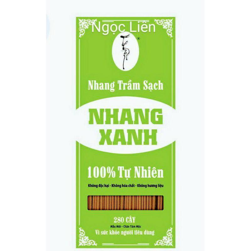 Nhang Xanh Trầm sạch 100% tự nhiên chân mộc