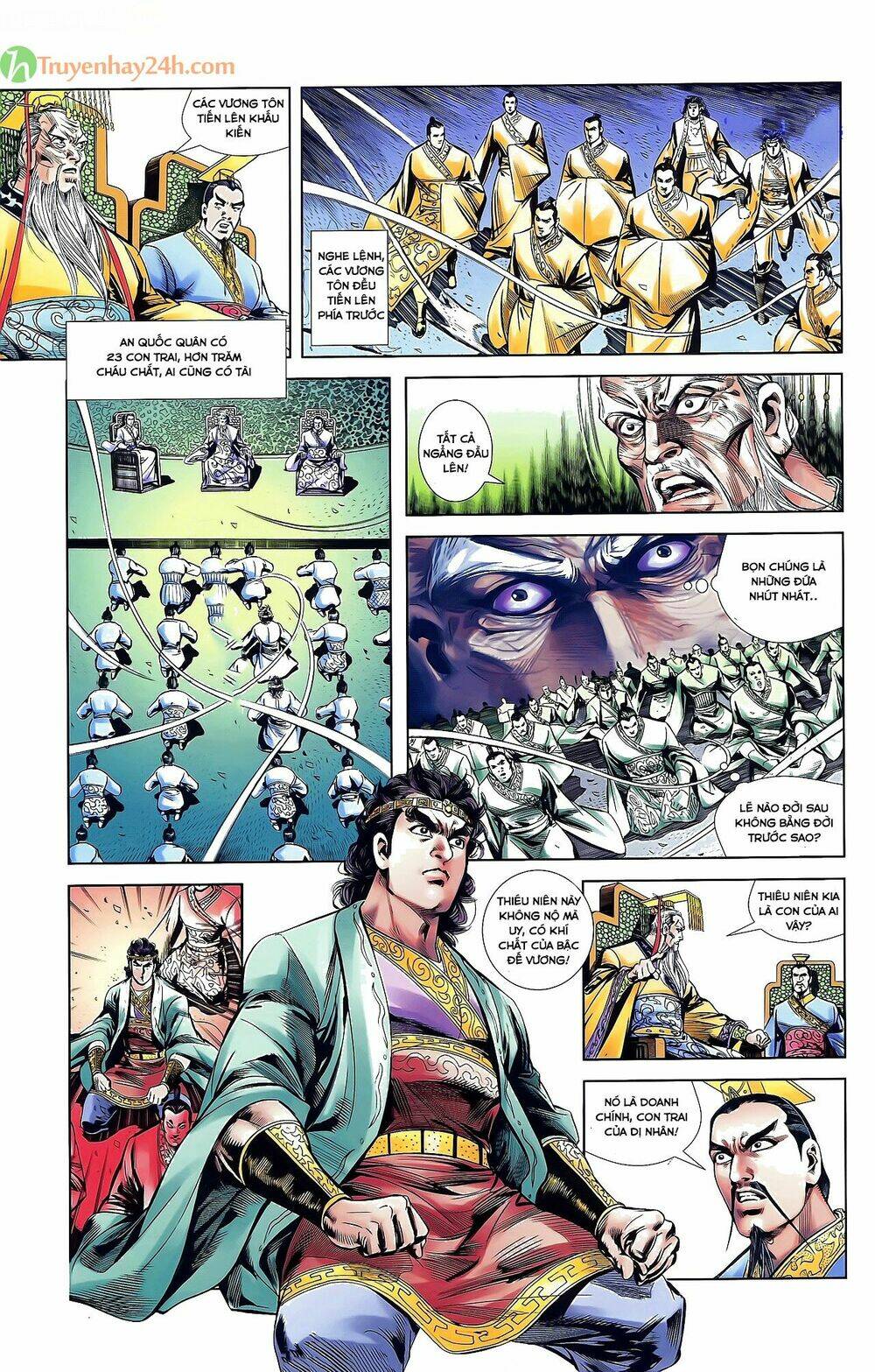 thiên tử truyền kỳ 2 - tần vương doanh chính chapter 35 15
