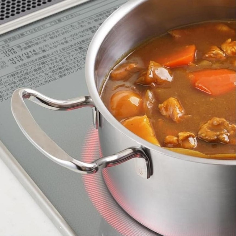 Nồi inox dùng cho bếp từ Yoshikawa Cook Chef - Hàng Nội Địa Nhật Bản