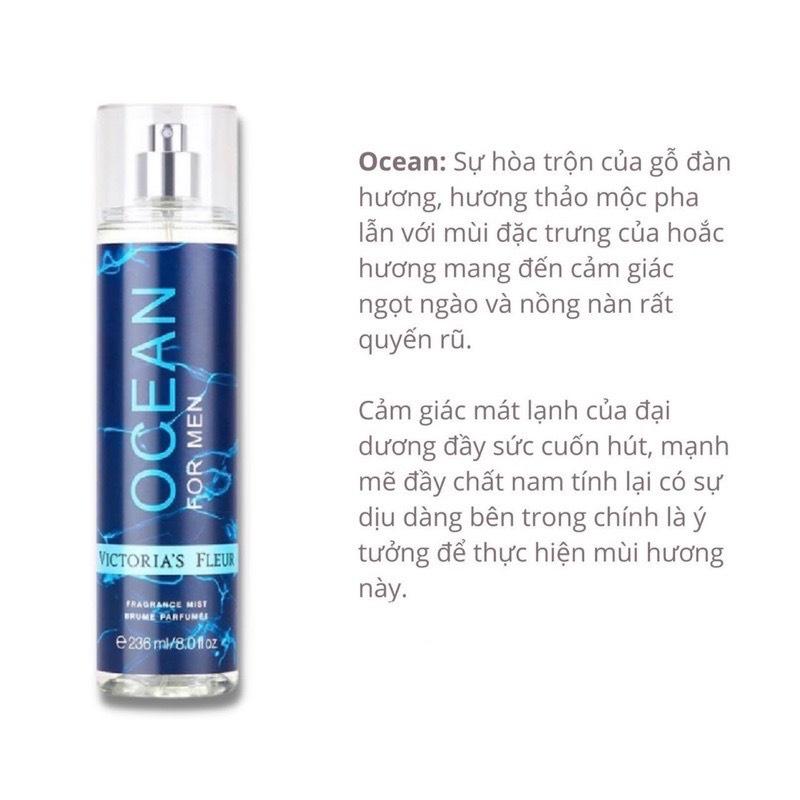 Xịt Thơm Toàn Thân Body Mist, Bath Body Works cho Nam 236ML SBK178