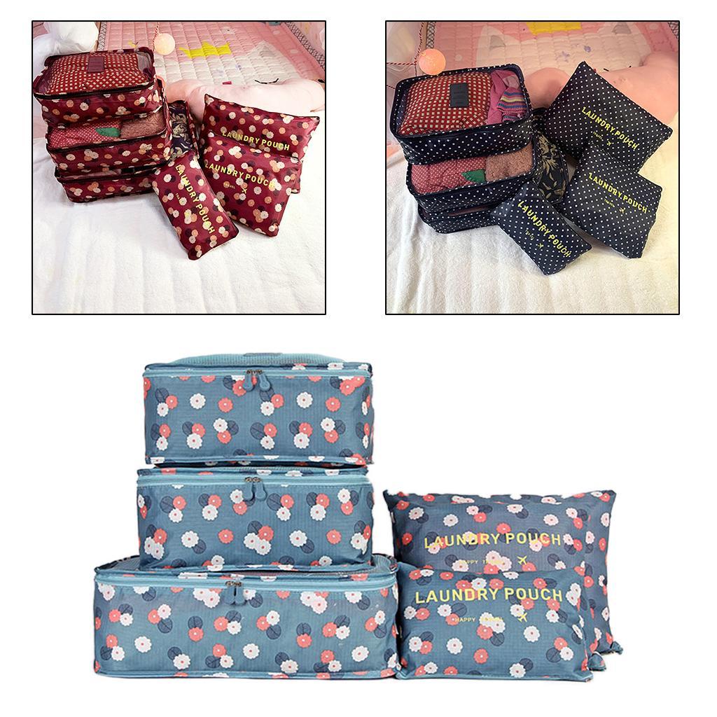 Amleso 6x Toiletry Storage Travel Bag Toiletries Travel Bag Container