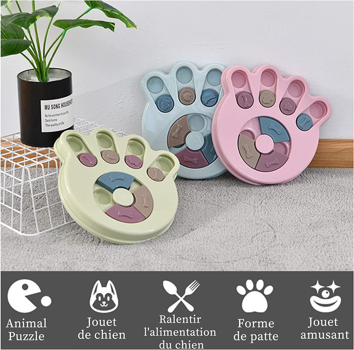 Đồ chơi xếp hình cho chó, Đồ chơi chia thức ăn cho chó, Đồ chơi tương tác bền cho chó, Đồ chơi huấn luyện IQ cho chó