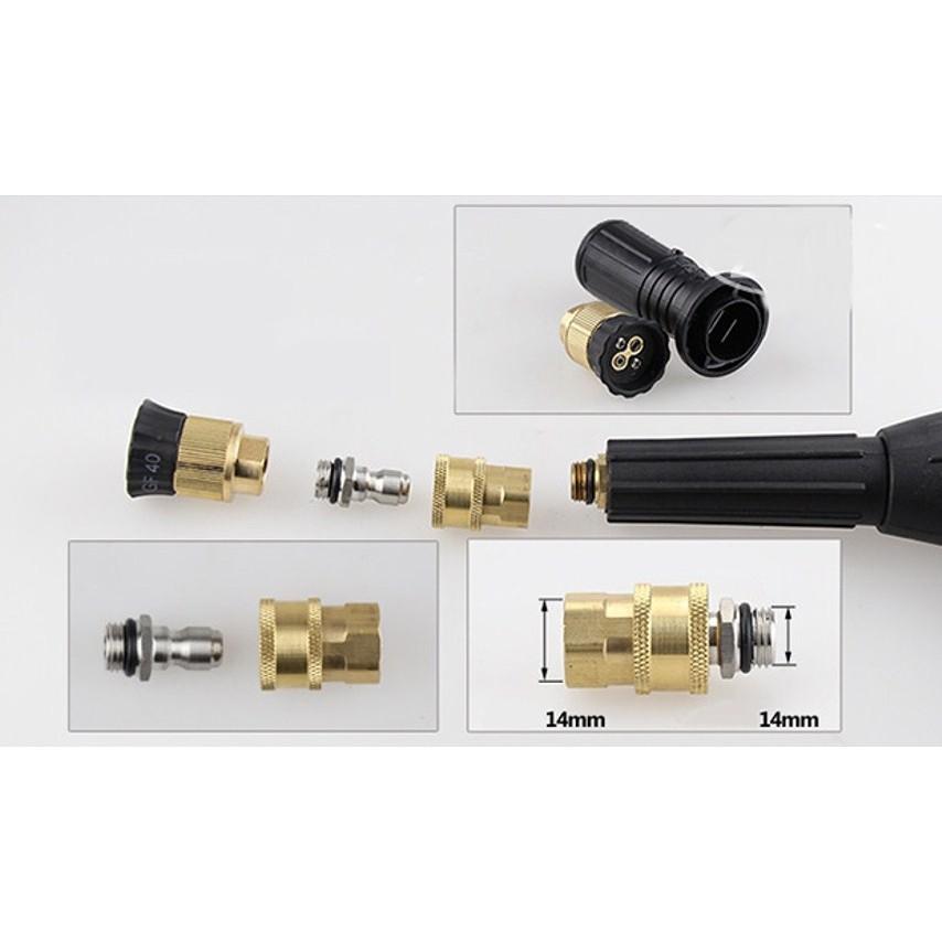 Đầu đực nối nhanh 1/4inch- ren ngoài