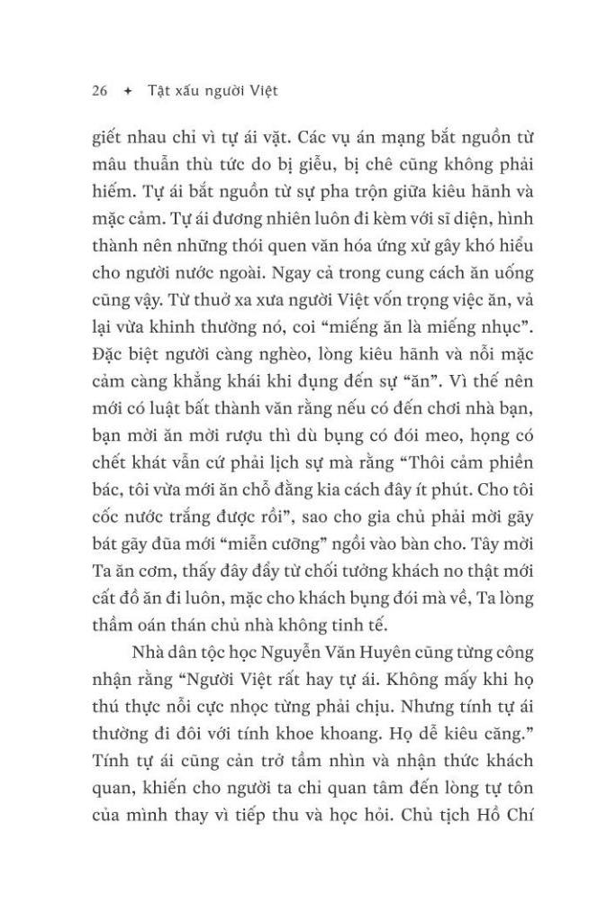 Tật Xấu Người Việt