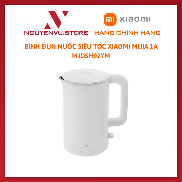 Bình đun nước siêu tốc xiaomi Mijia 1A MJDSH02YM - Hàng Chính Hãng