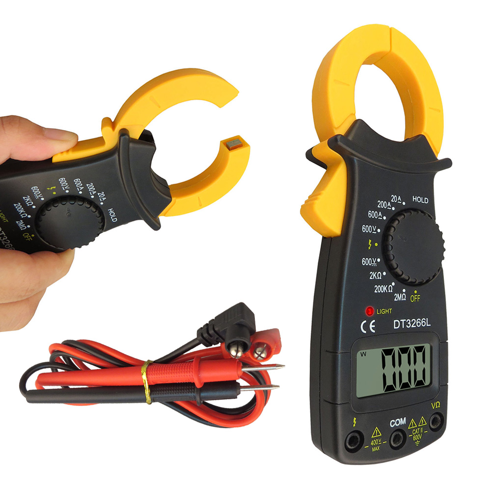 Ampe kìm cầm tay kẹp vạn năng Multimeter Digital DT3266L D00-060