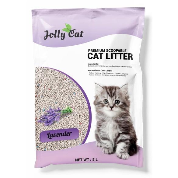 Cát Vệ Sinh Cho Mèo Jolly Cat 5L ( 7 Mùi Hương )