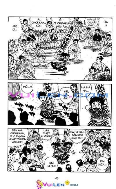 kiếm sĩ góc vuông - chokkaku chapter 9 41