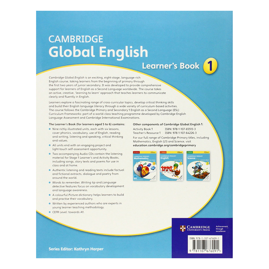 Cambridge Global English Stage 1: Learner Book with Audio CD