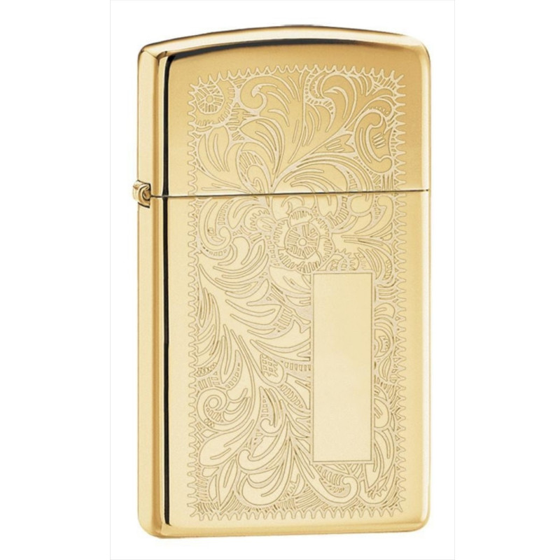 Bật Lửa Zippo Venetian Slim Brass