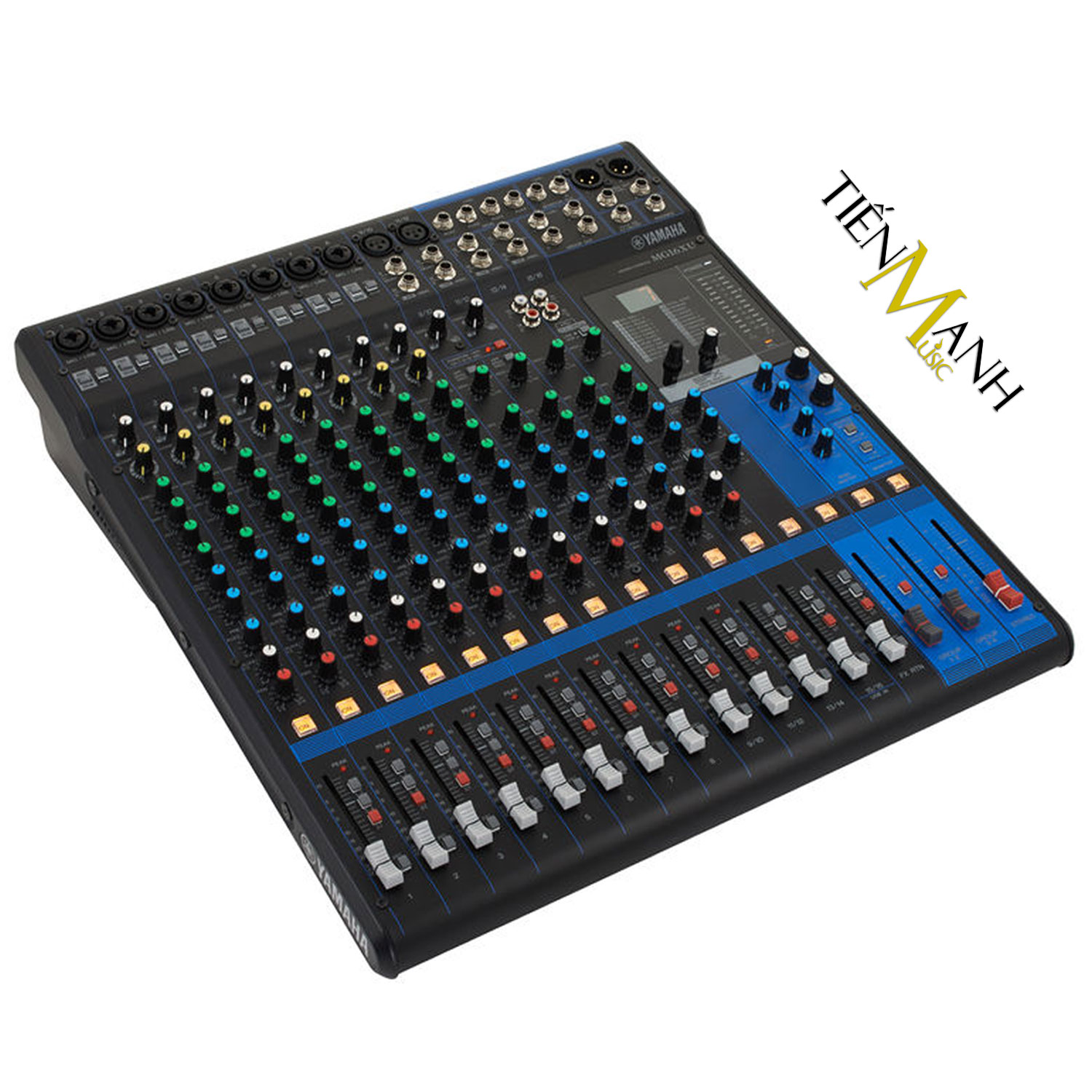 Soundcard kiêm Bàn Trộn Mixer Yamaha Interface MG16XU Compact Stereo Mixing Phòng Thu Studio Mix MG16 Hàng Chính Hãng - Kèm Móng Gẩy DreamMaker