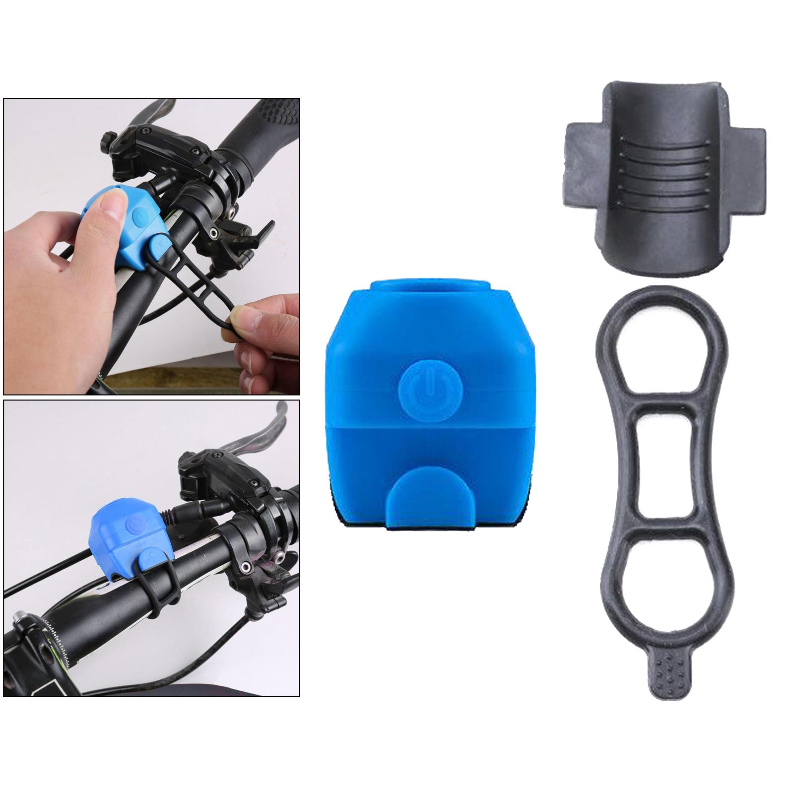 Silicone Electric Bike Horn MTB Road Bicycle Ring Tricycle Bell Hooter