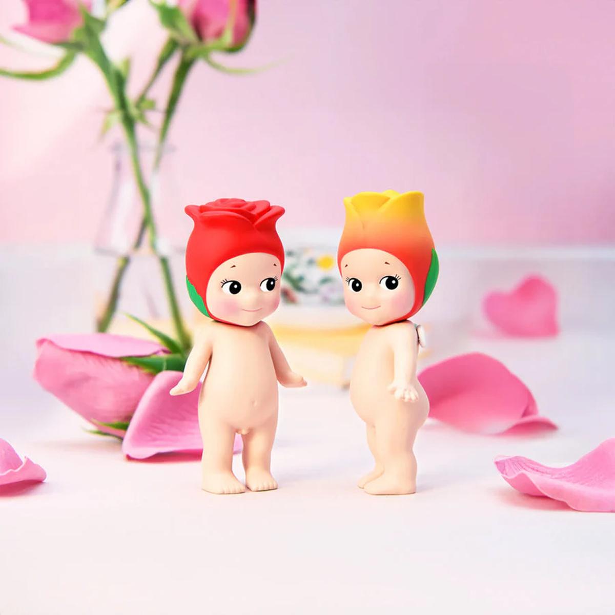 Blindbox Mô Hình Trang Trí Mini - Sonny Angel - Flower Series - Smiski