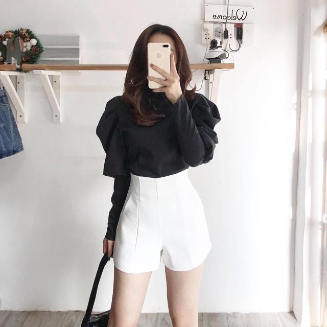 Quần short nữ cạp cao thời trang giá rẻ đẹp đi chơi PT QH01