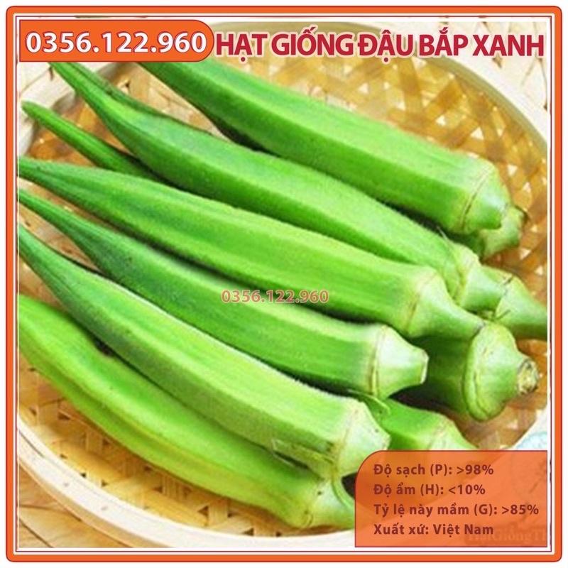 Hạt giống đậu bắp xanh - gói 10g