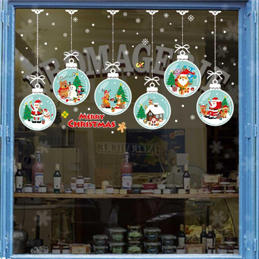 DECAL TRANG TRÍ NOEL 2 MẶT 2021 SỐ 16