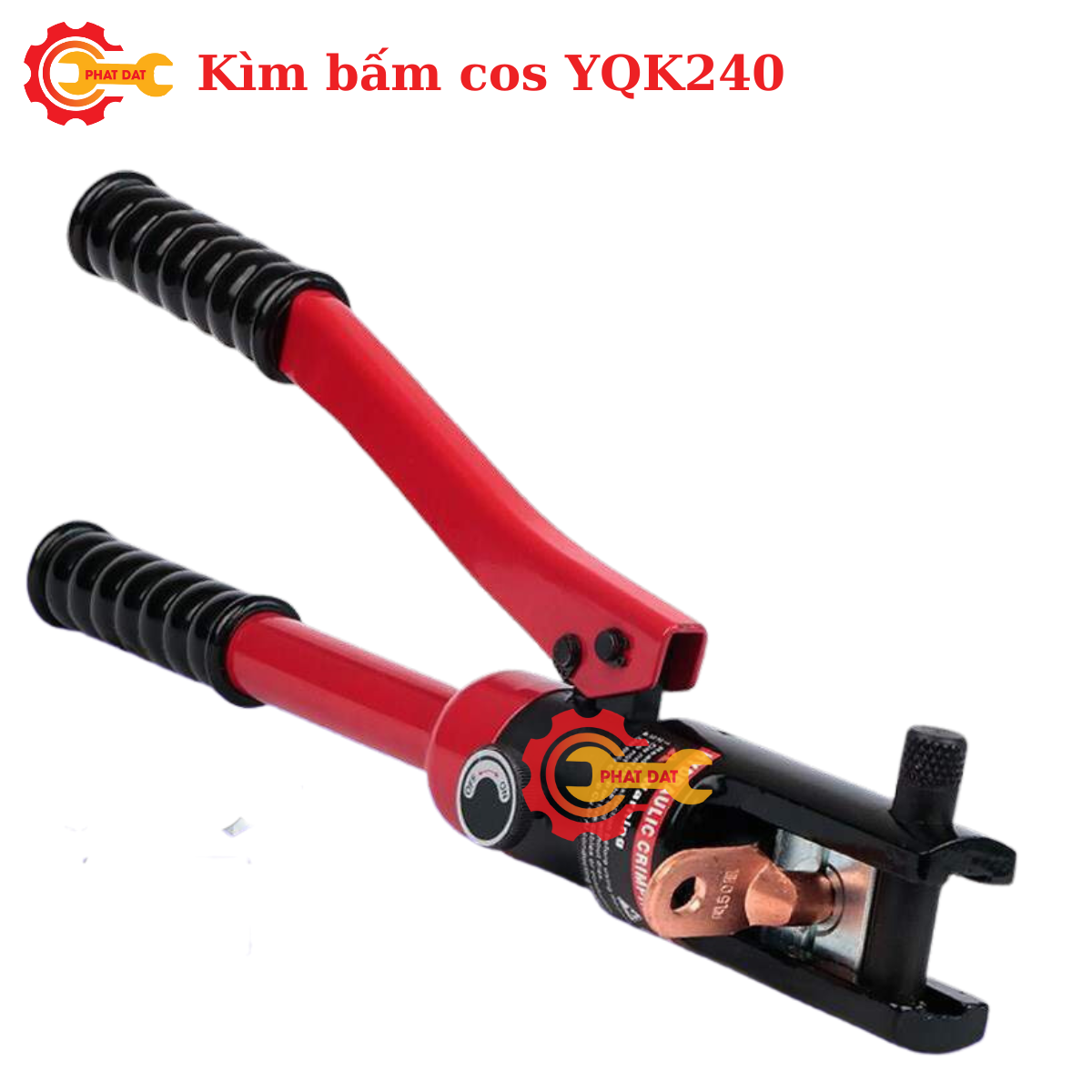 Kìm bấm cốt thủy lực YQK240