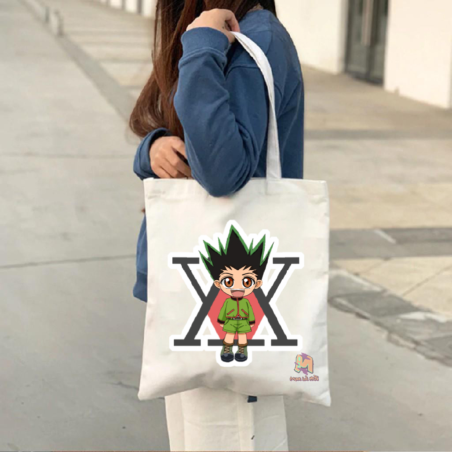 Túi Tote in hình chủ đề Hunter x Hunter