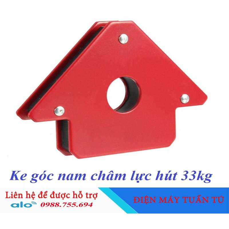 Bộ 4 ke góc nam châm 75LBS lực hút 33KG - ke góc thợ hàn, góc vuông