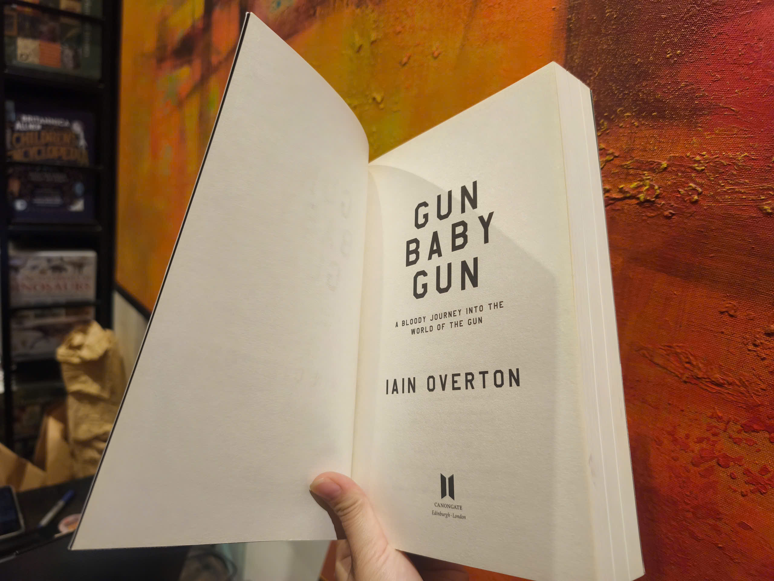 Sách - Gun Baby Gun: A Bloody Journey into the World of the Gun by Iain Overton