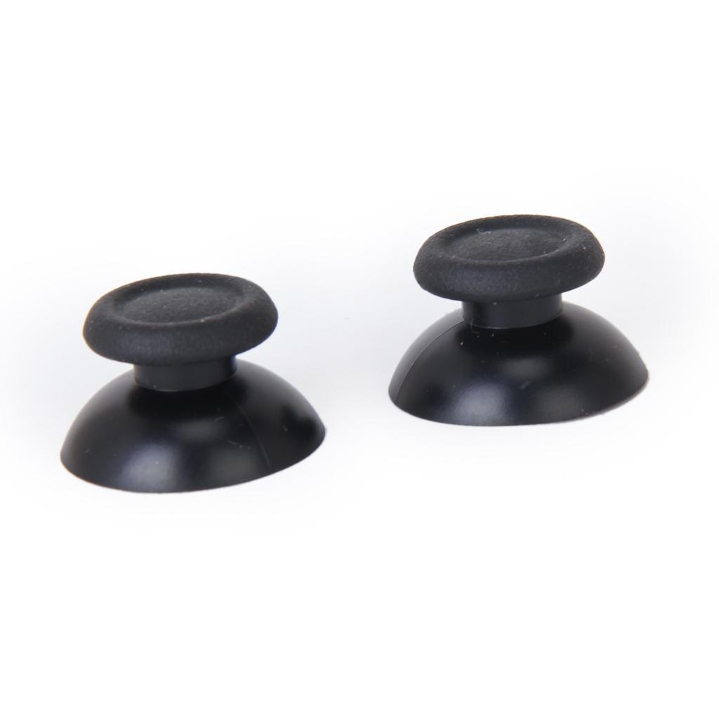 Pair Joystick Stick Thumb Stick for PlayStation 4 PS4 Controller Black Piece