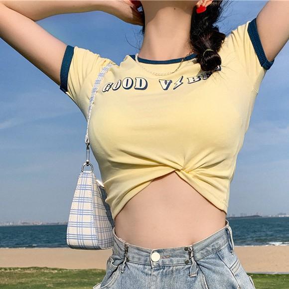 ÁO THUN CROPTOP BODY CÁ TÍNH