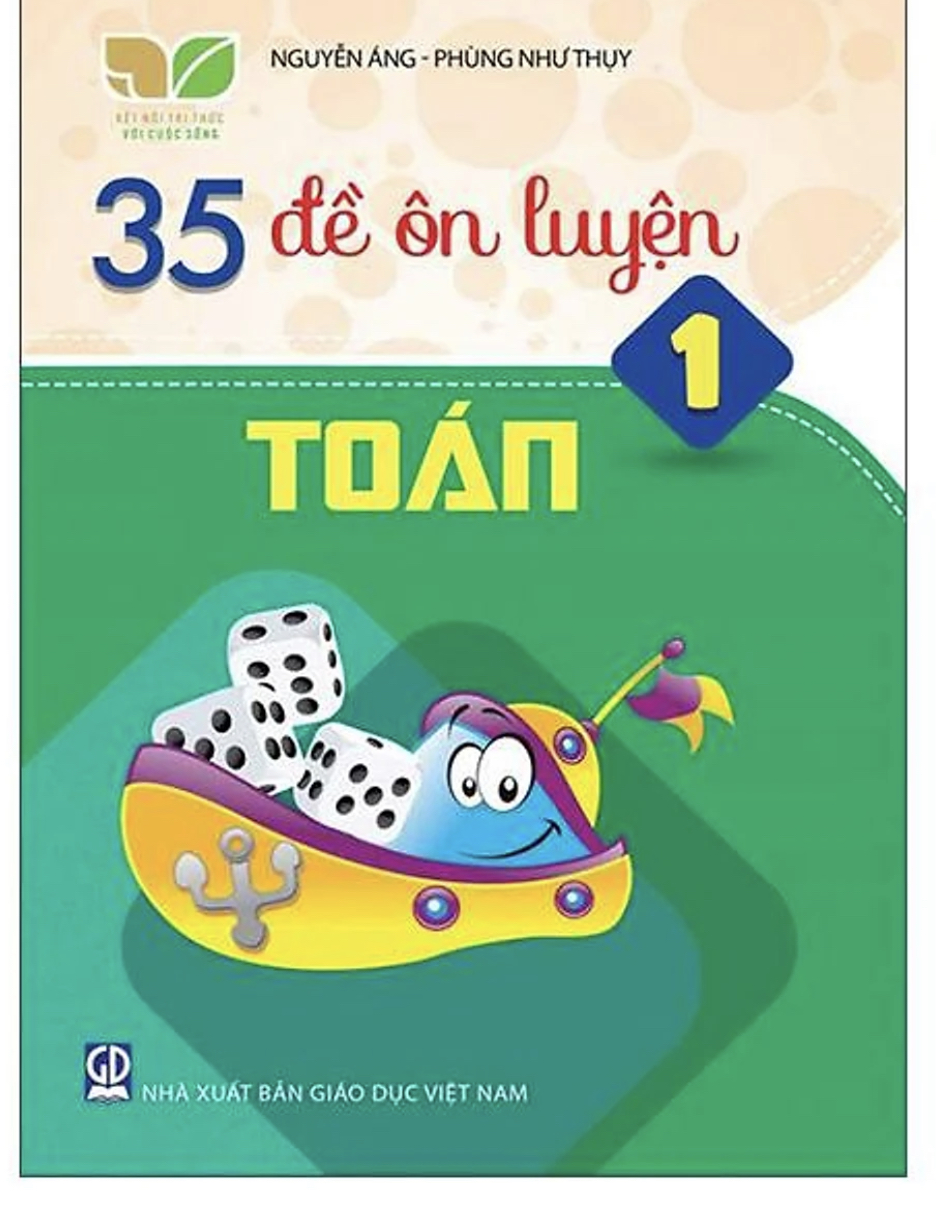 Sách 35 đề ôn luyện Toán lớp 1