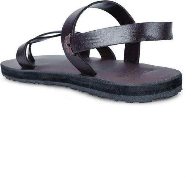 Giày Sandal Nam Da Casual - Nâu (Size