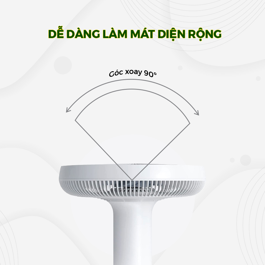 QUẠT THÔNG MINH ĐIỀU KHIỂN TRỰC TIẾP BẰNG GIỌNG NÓI DHA-SSF136G/W - Hàng chính hãng