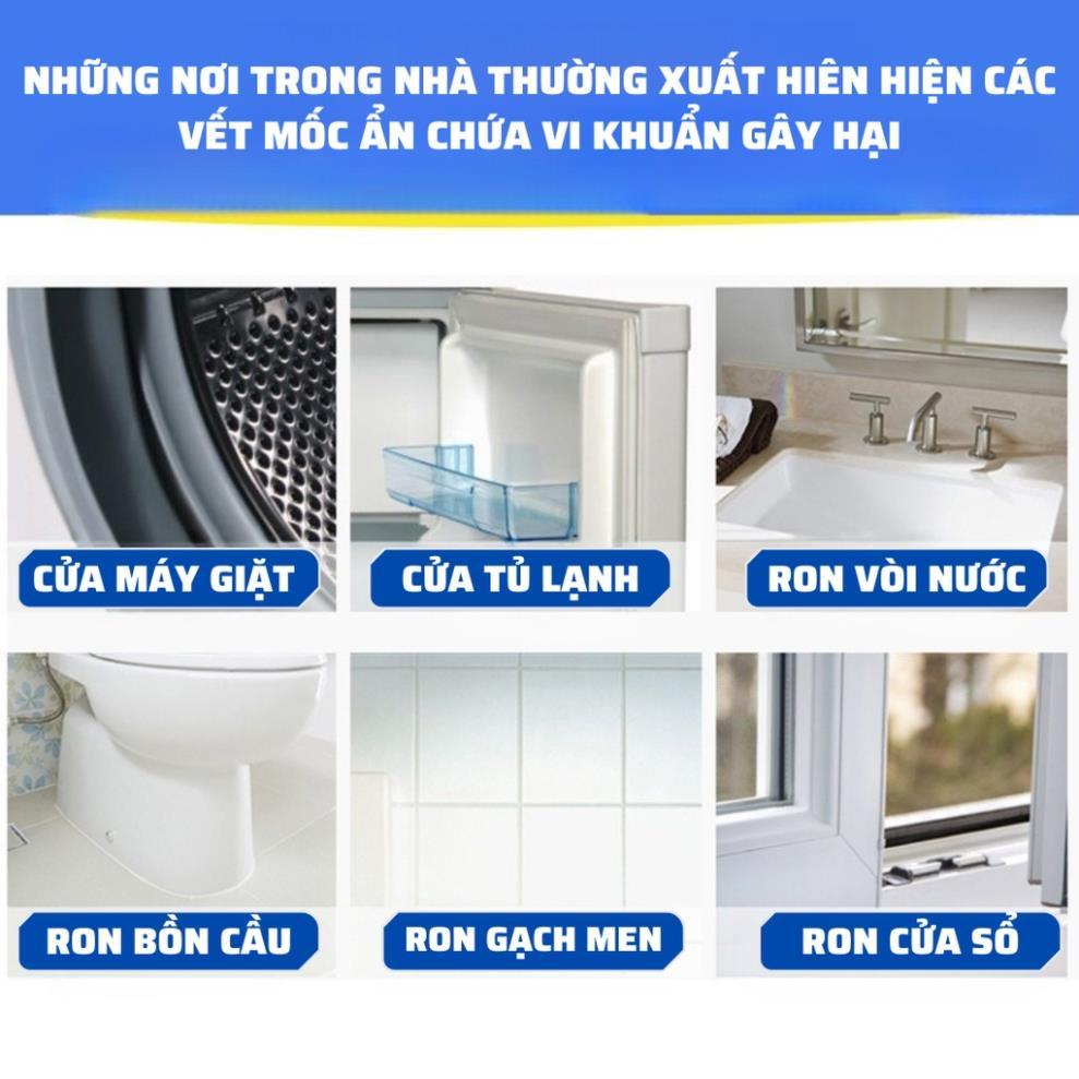 Gel Khử Mốc Máy Giặt ,Tủ Lạnh ,Lavabo,Bồn Cầu ,Vòi Sen DOUKE Cực Mạnh ,Xoá Tan Vết Mốc Và Diệt Vi Khuẩn Nhanh Chóng K184