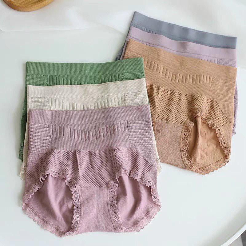 Quần lót gen bụng nhẹ, quần lót cạp cao định hình vòng eo siêu co giãn QGB/136