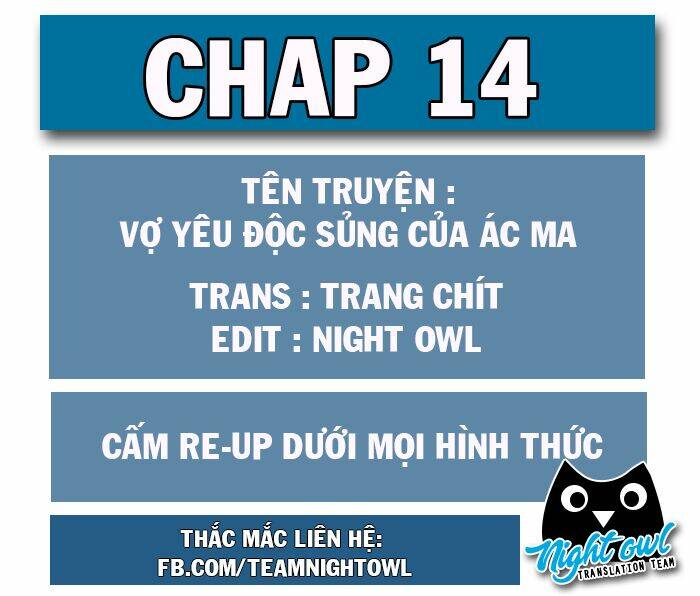 ác ma đích độc sủng điềm thê chapter 14 1