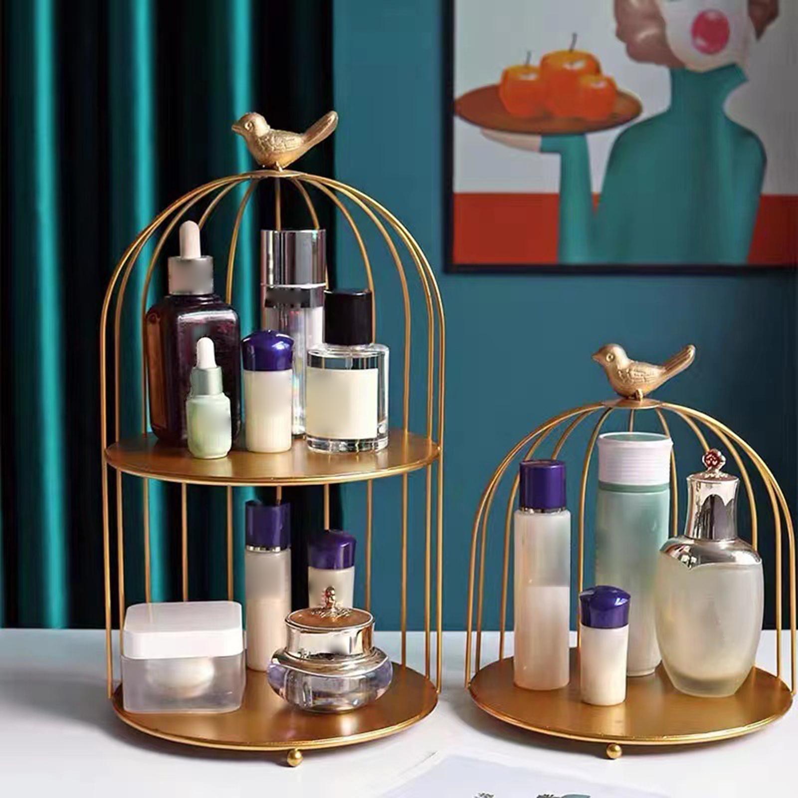 Nordic Makeup Organiser Cosmetic Perfumes Display Stand Shelf, Makeup