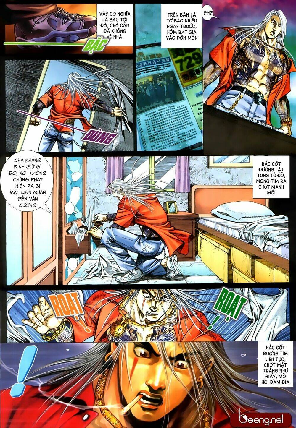 hỏa hồng niên đại hắc cốt đường chapter 215 9