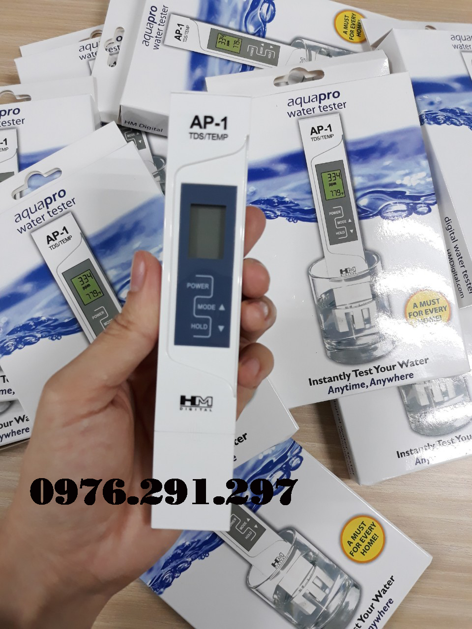 Bút đo nồng độ ppm ( TDS ) - Bút đo độ ppm AP1 HMDigital - Mỹ